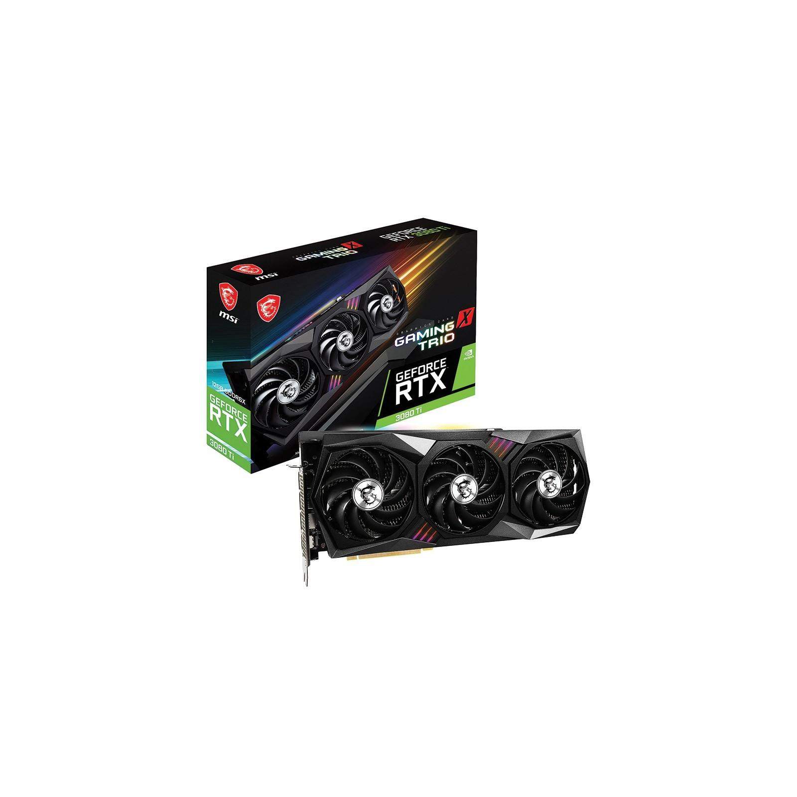 MSI, Carte graphique GeForce RTX 3080 Ti GAMING X TRIO 12G MSI, Carte graphique GeForce RTX 3080 Ti GAMING X TRIO 12G