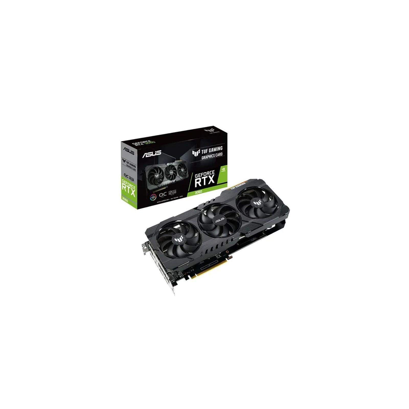 Asus, Carte Graphique TUF GeForce RTX 3060 O12G GAMING V2 (LHR) Asus, Carte Graphique TUF GeForce RTX 3060 O12G GAMING V2 (LHR)