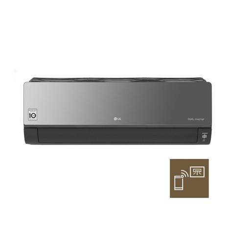 LG D18TAH, Climatiseur Dual Inventer ARTCOOL 18000 BTU Chaud & Froid Wifi Noir