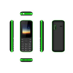 Versus X7, Téléphone portable 1.8 Pouces, 32 Mo en Noir et Vert