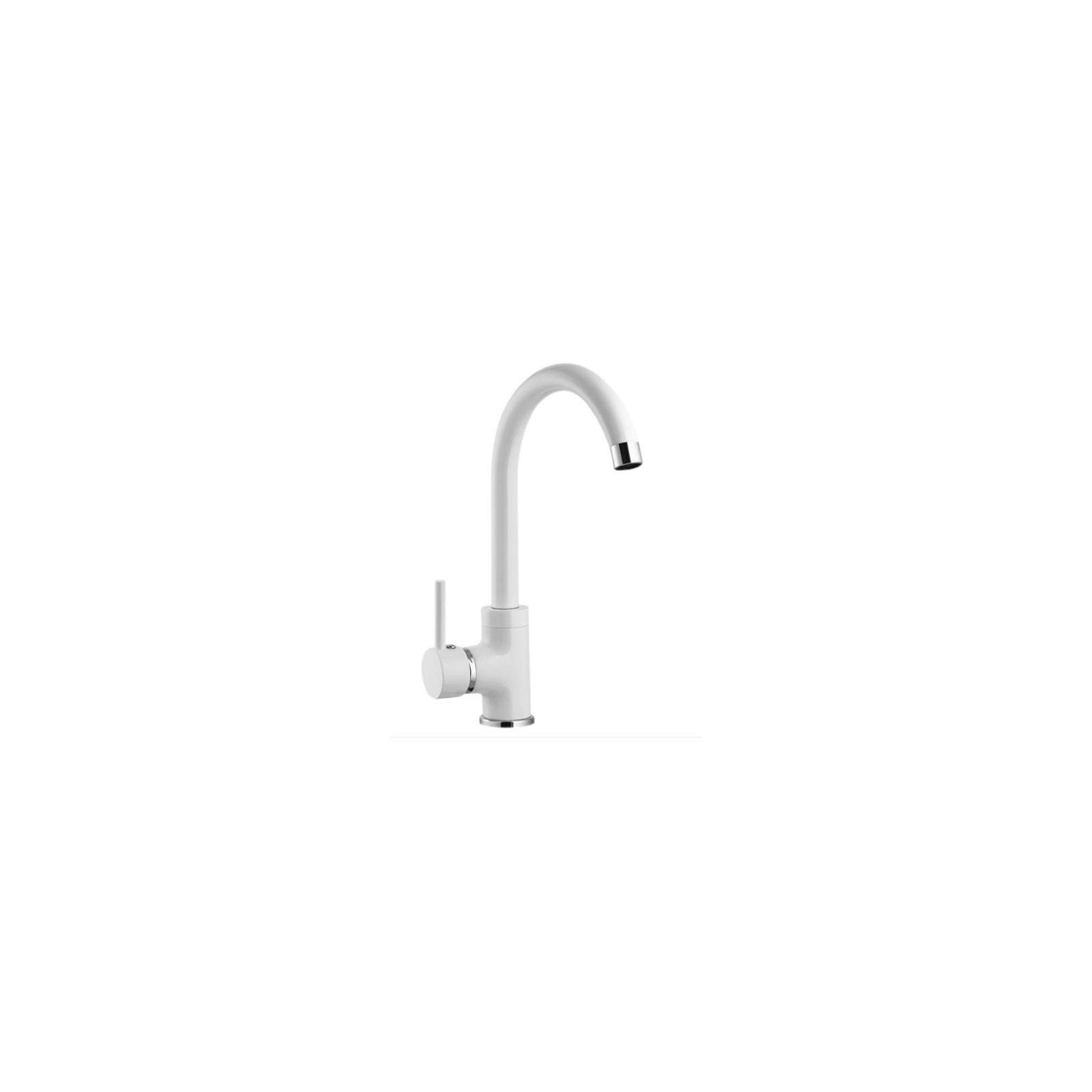 Mitigeur évier de AXIS Stella avec Économie d'eau en Blanc Mitigeur évier de AXIS Stella avec Économie d'eau en Blanc