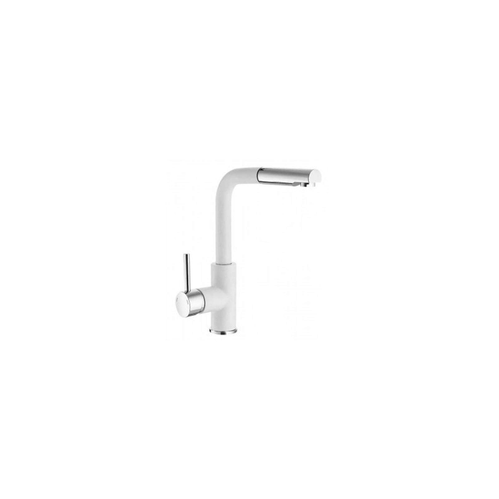 Mitigeur évier de AXIS Tina avec Économie d'eau en Blanc Mitigeur évier de AXIS Tina avec Économie d'eau en Blanc