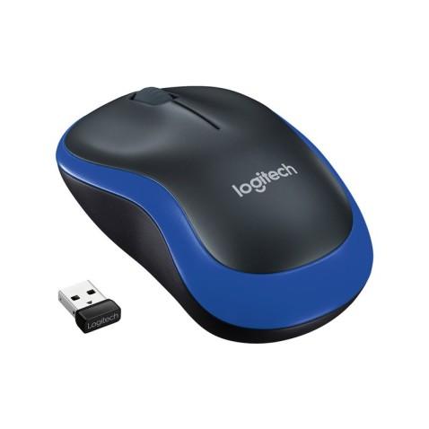 Logitech M185, Souris sans fil 2.4 GHz en Bleu