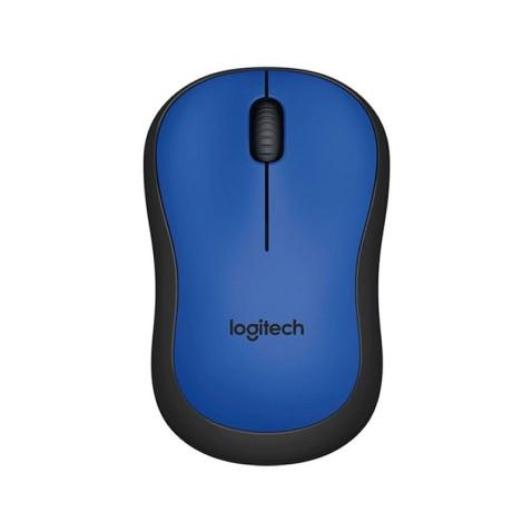 Logitech M220 Silent, Souris Optique Sans fil 2.4 GHz en Bleu