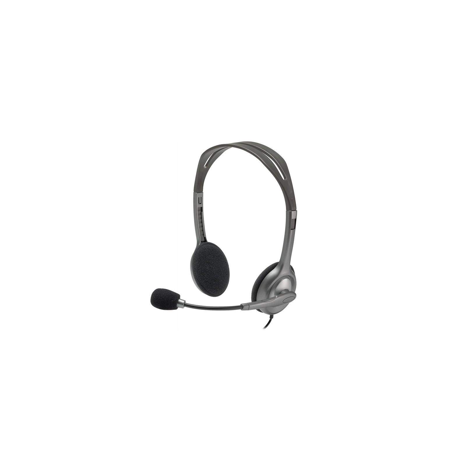 Logitech H111, Casque Micro Professionnel en Gris Logitech H111, Casque Micro Professionnel en Gris