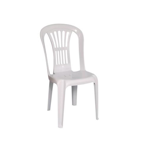 Sotufab CHB040-01, Chaise Bistrot Terrasse Blanc Lait