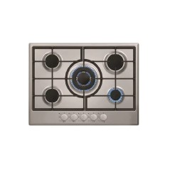 Smifer H7505VGWIM, Plaque de cuisson Encastrable à 5 feux 70cm en Inox