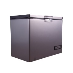 Passap ES241L, Congélateur Horizontal DeFrost Chest Freezer 203 Litres Silver