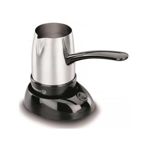 Korkmaz A365, Cafetière électrique Turque Smart 400 Watts en Noir & Inox