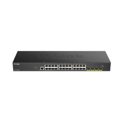 D-Link DGS-1250-28X, Switch 24 ports Gigabit 10/100/1000 Mbps + 4 ports 10G SFP+