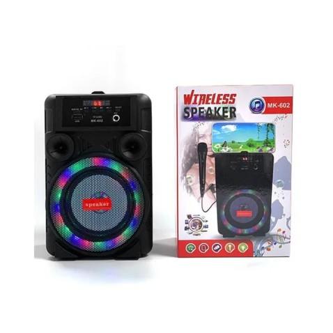 Haut parleur MK-602 Bluetooth Radio FM 5Watts avec Microphone 