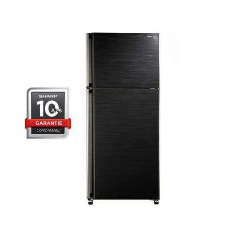 Sharp SJ-58C-BK, Réfrigérateur à Deux portes 545 Litres NoFrost en Noir