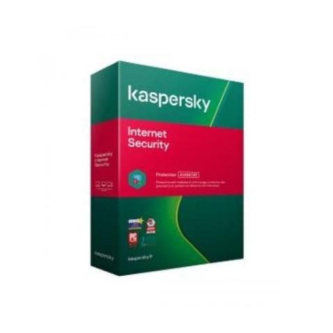 Kaspersky Internet security 2021 10 poste, 1 an