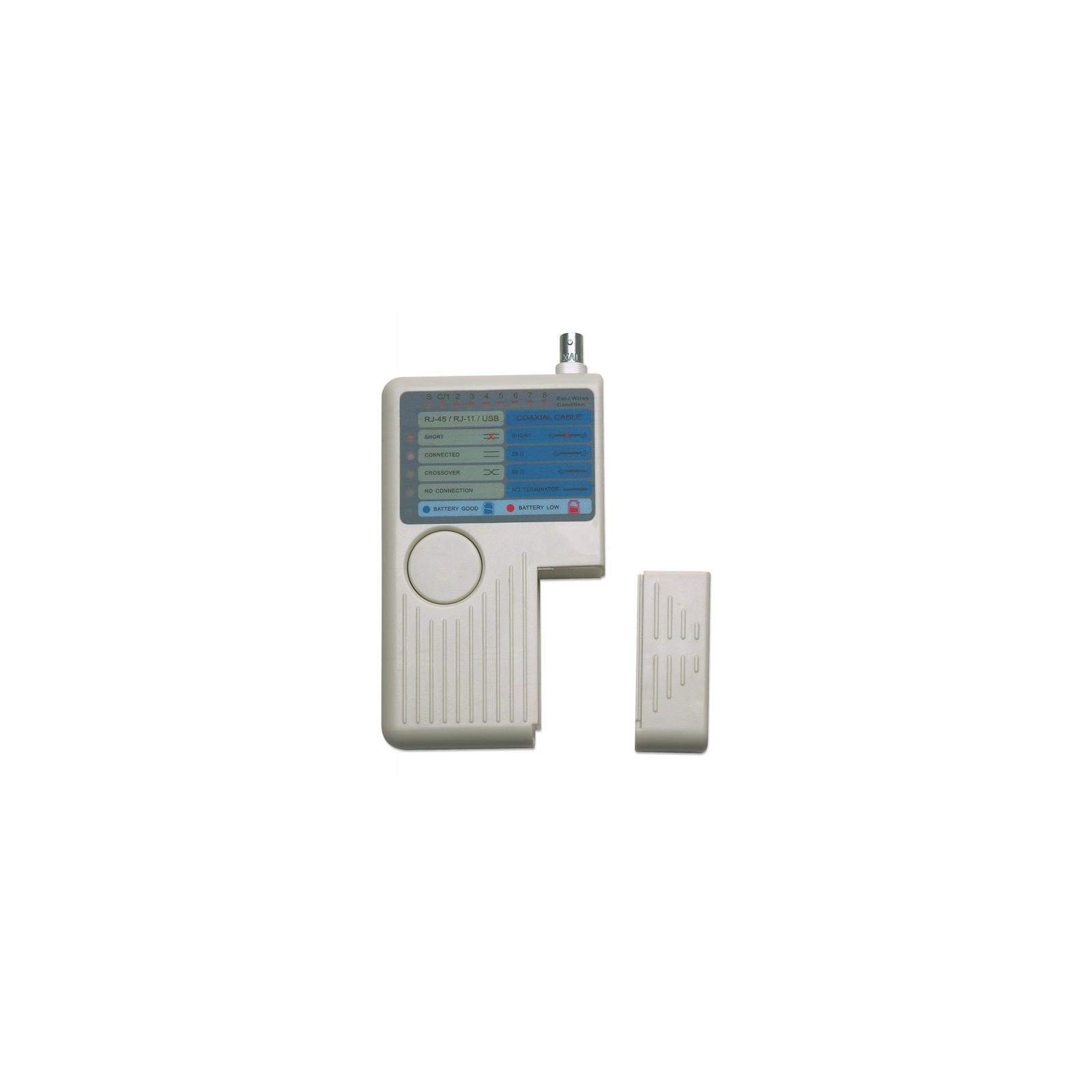 Intellinet 351911, Testeur de Cables 4en1 RJ11, RJ45, BNC, USB Intellinet 351911, Testeur de Cables 4en1 RJ11, RJ45, BNC, USB