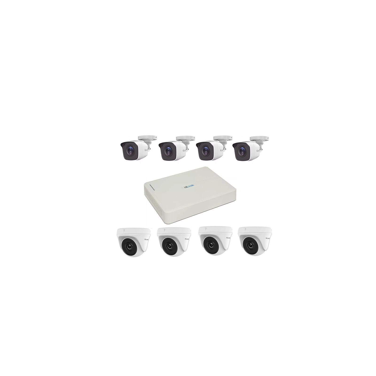 Kit Vidéosurveillance à 8 Caméras 2MP Hilook + DVR, ensemble complet Kit Vidéosurveillance à 8 Caméras 2MP Hilook + DVR, ensemble complet