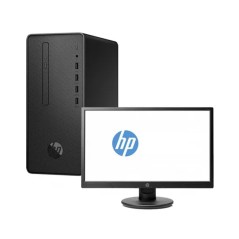 HP ProDesk 300 G6 MT, PC de bureau i5 10éme Gén Ram 4Go 1To HP 22V 22" FHD