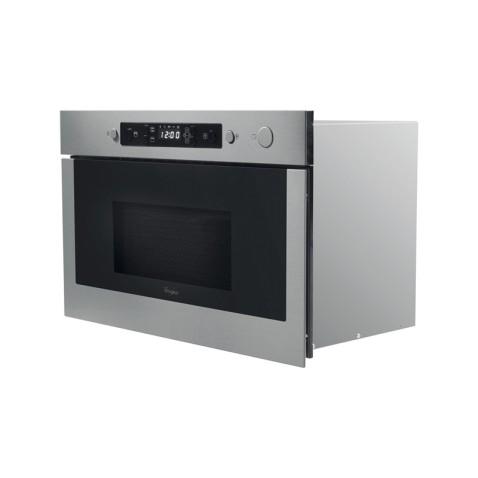 Whirlpool AMW439IX, Four Micro Onde Encastrable 22 Litres en Inox