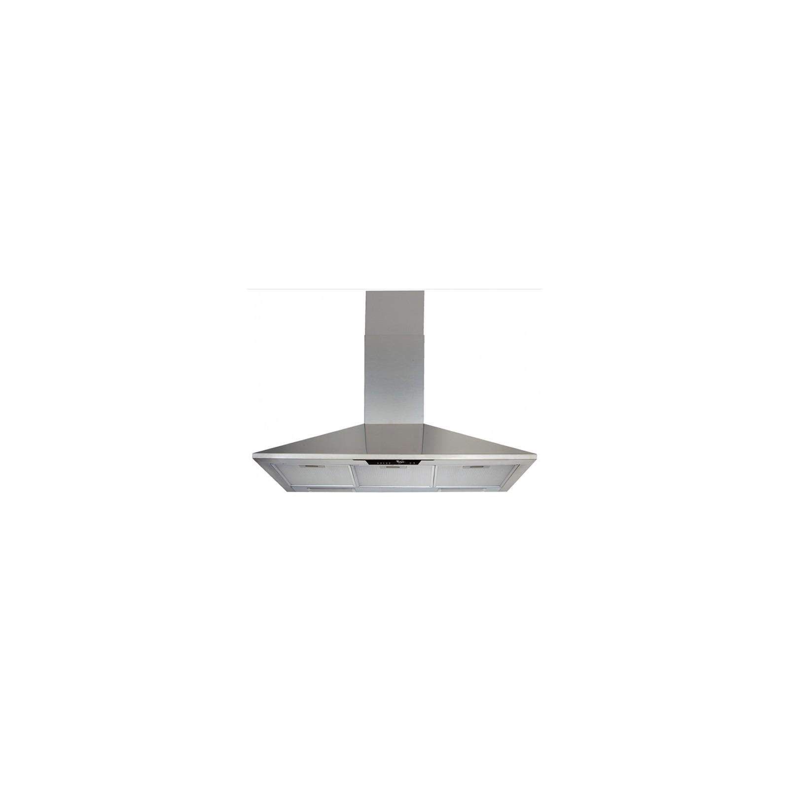 Whirlpool AKR945/IX, Hotte Pyramidale 90 cm à 3x vitesses en Inox Whirlpool AKR945/IX, Hotte Pyramidale 90 cm à 3x vitesses en Inox