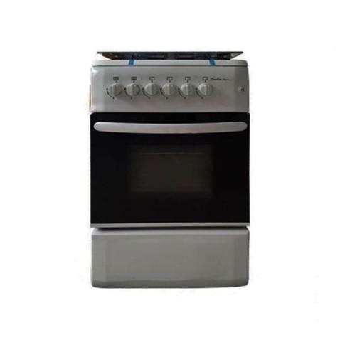 Sotacer F5 S40G2, Cuisinière à gaz à 4 Foyers  de 60 cm en Silver