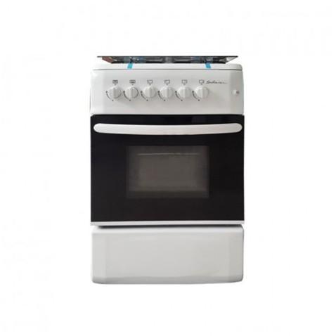 Sotacer F5 S40G2, Cuisinière à gaz à 4 Foyers  de 60 cm en Blanc