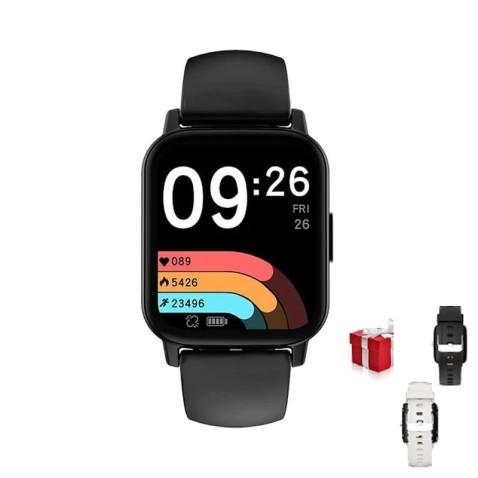 Doogee CS2, Montre Connecté 1,69 IPS IP68 Waterproof 300 mAh en Noir