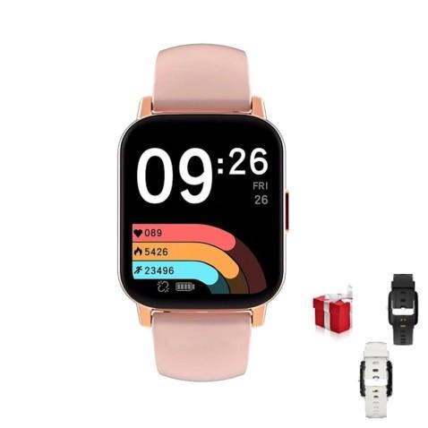 Doogee CS2, Montre Connecté 1,69 IPS IP68 Waterproof 300 mAh en Rose Gold