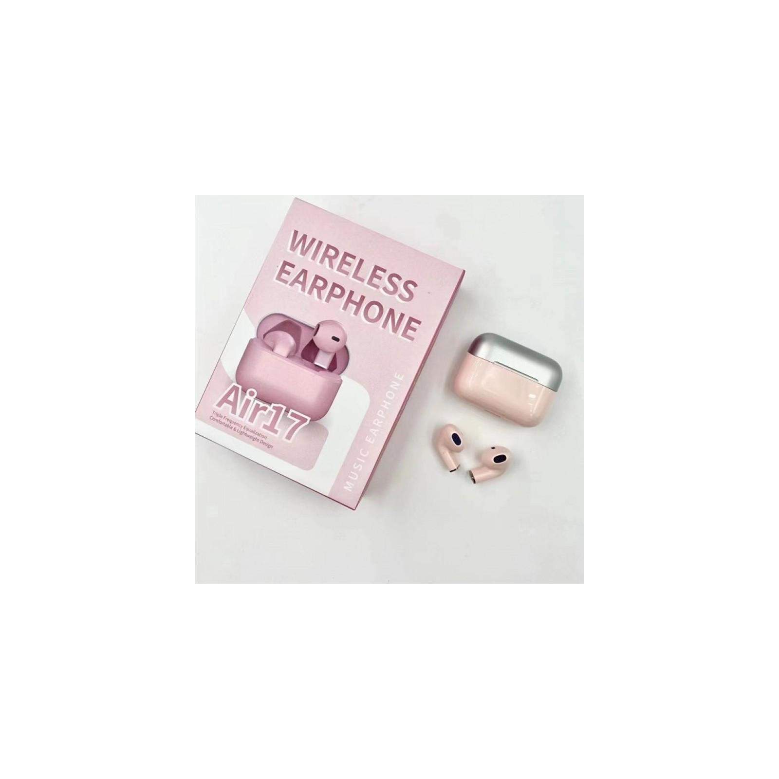 Ecouteurs Sans Fil Air 17 Bluetooth en Rose Ecouteurs Sans Fil Air 17 Bluetooth en Rose