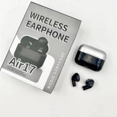 Ecouteurs Sans Fil  Air 17 Bluetooth en Noir
