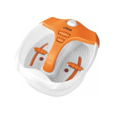 UFESA BH5700, Bain de Pieds 3 positions en Blanc & Orange