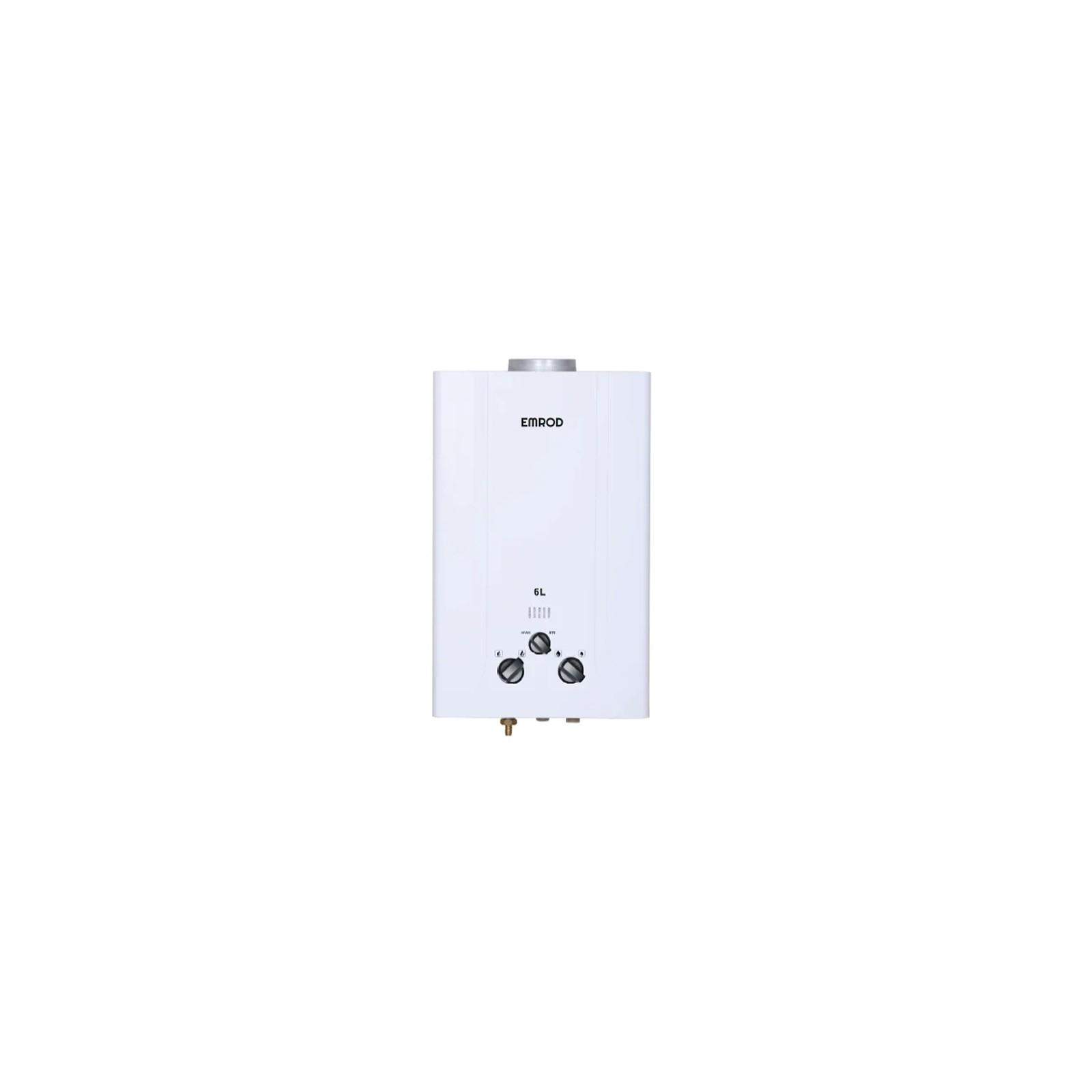EMROD CHAUF-6EMR, Chauffe Bain 6 Litres Gaz Bouteille Blanc EMROD CHAUF-6EMR, Chauffe Bain 6 Litres Gaz Bouteille Blanc