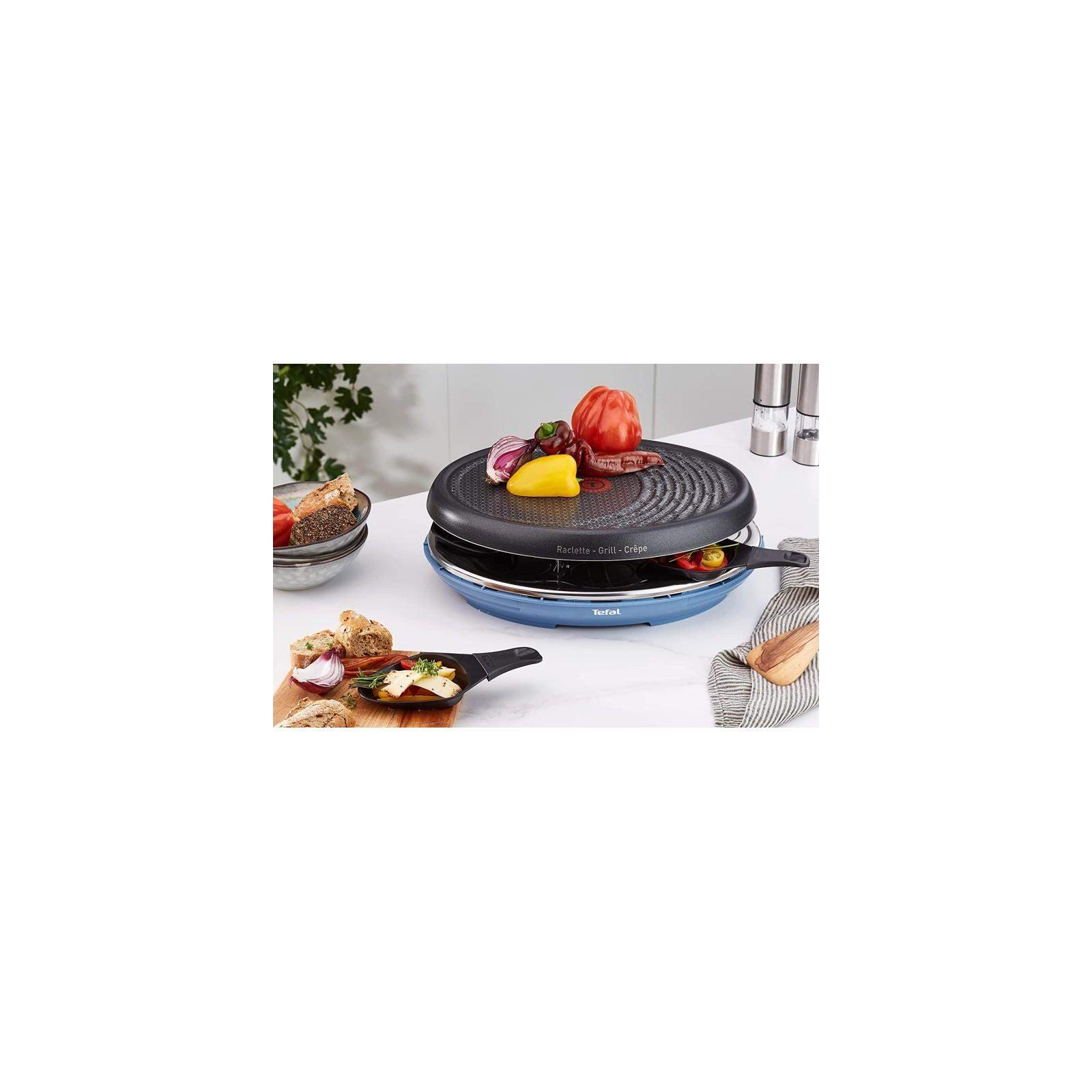 APPAREIL À RACLETTE 8 PERSONNES + GRILL + CRÊPIÈRE TEFAL RE310401