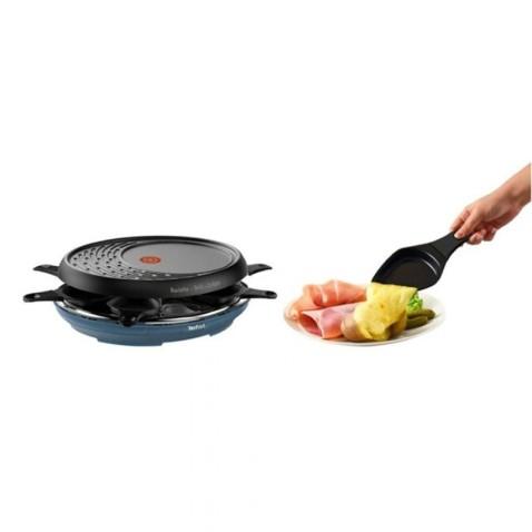 Tefal RE310401, Appareil à Raclette 8 Personnes 1050 Watts + Grill + Crêpière 