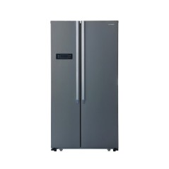 Telefunken FRIG.TLF2-66N, Réfrigérateur No Frost 2 Portes Side By Side 562L en Inox