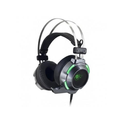 Spirit Of Gamer MIC-EH30, Micro Casque Gaming LED Jack 3.5mm Noir 