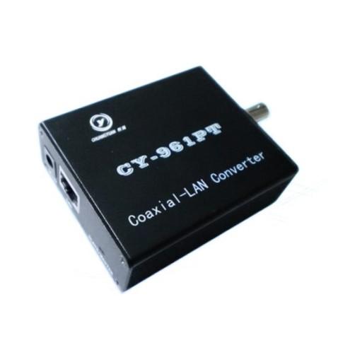 Convertisseur CY-96IPT Coaxial-LAN pour caméras IP