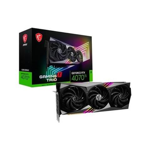 MSI, Carte Graphique GeForce RTX 4070 Ti GAMING X TRIO 12GB