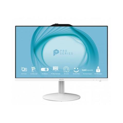 MSI PRO AP242 12M, PC de bureau All In One i5 12é Gén Ram 8Go 1To HDD en Blanc