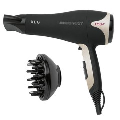 AEG HTD5595, sèche cheveux Pro de 2200 Watts en noir