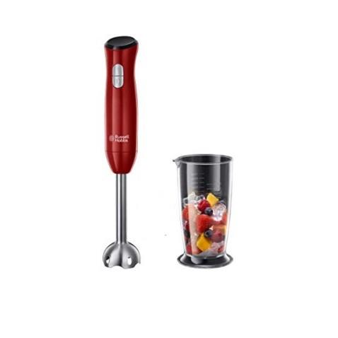 Russell Hobbs Desire, Mixeur Plongeant de 400 Watts rouge