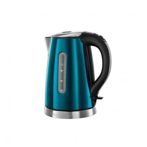 Russell Hobbs 18627-70, Bouilloire 2400 Watts de 1.7 litre en Inox - bleu