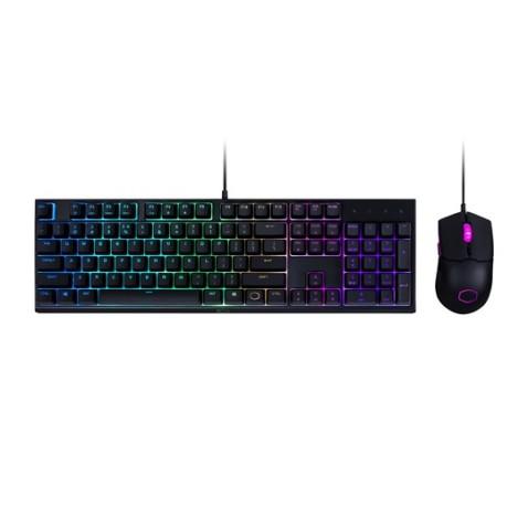 Cooler Master MS110, Pack Gaming Clavier & Souris Rétro-Éclairé en Noir