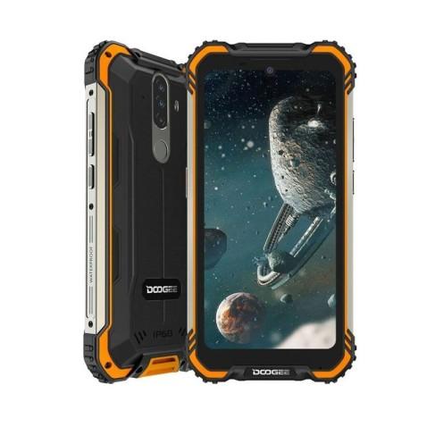 DOOGEE S58P, Smartphone Android RAM 6Go 64 Go Anti chute en Noir et Orangé