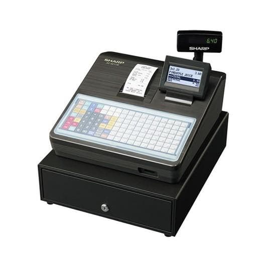 Caisse enregistreuse Sharp XE-A217B alpha numérique à 119 touches