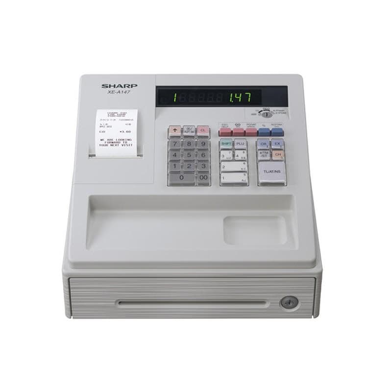 Caisse enregistreuse Sharp XE-A147 3 en 1 alphanumérique