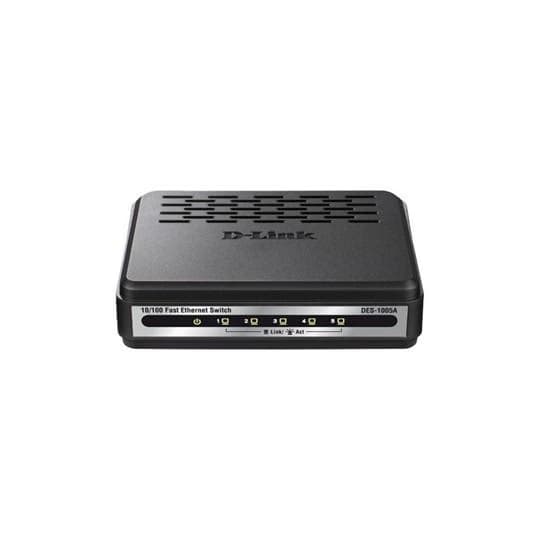 Switch DES-1005A/E 5 port fast ethernet Unmnaged Switch N Way ports