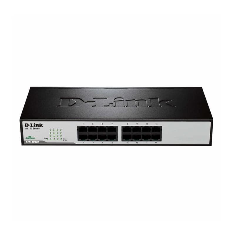 Switch D-Link DES-1016DE à 16 ports Rackable