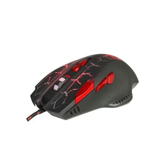 Souris optique Jedel GM830 Multibouton Rétro-éclairé LED Noir