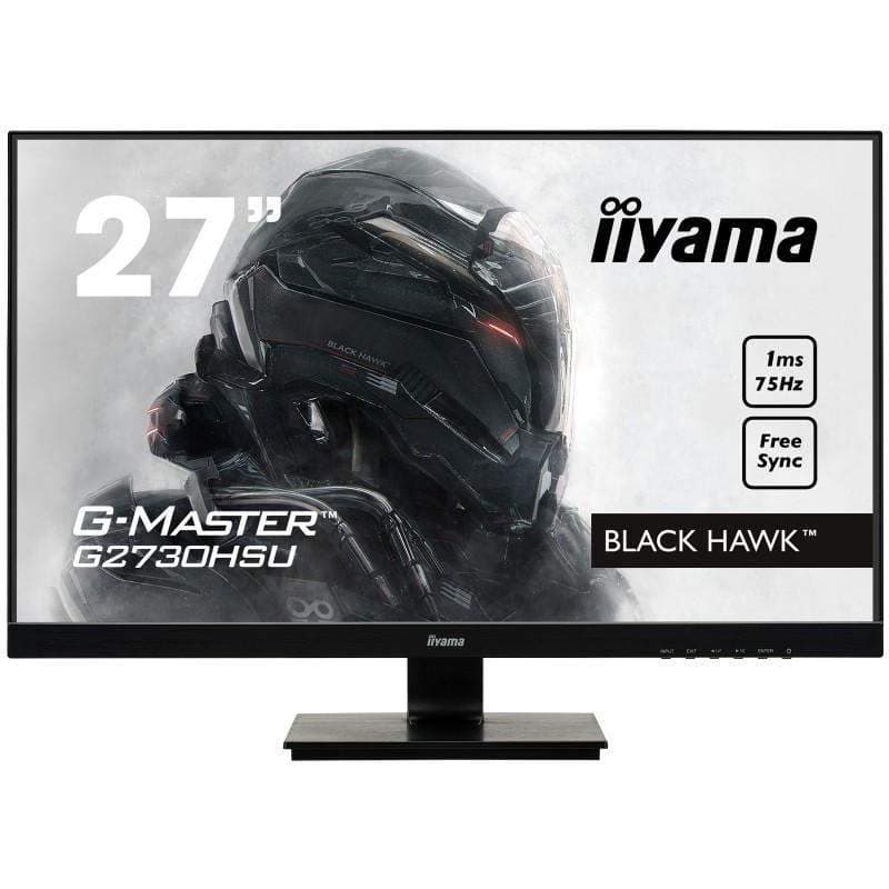 Écran Gaming 27" Full HD LED Iiyama G-MASTER (G2730HSU-B1)