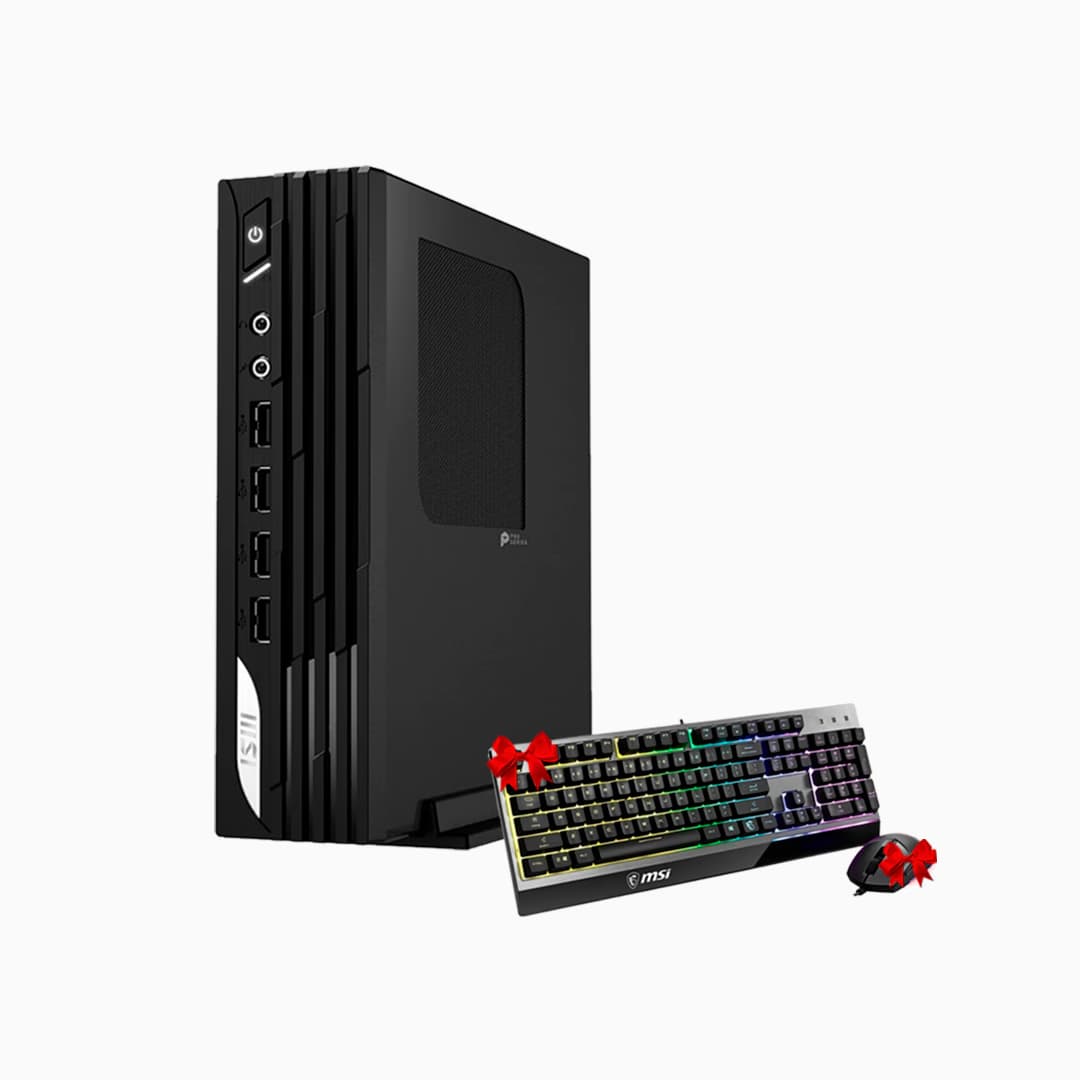 PC de Bureau MSI PRO DP21 11MA i3 10è Gén 8 Go 250 Go Clavier & Souris Sans fil Gratuits (9S6-B0A411-405)