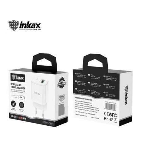 Chargeur INKAX HC-01 USB 2.1A